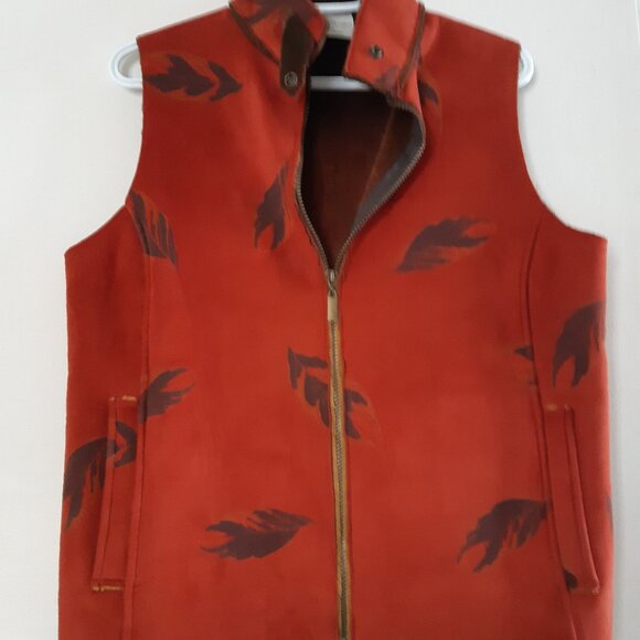 Robert Kitchen - Canadian designer Tops - Ladies Lined Sueded Vest